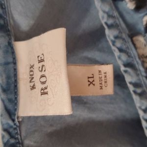 Knox Rose chambray dress, mid length